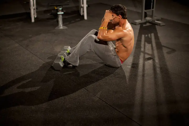 Abdominal 3/4 — contração