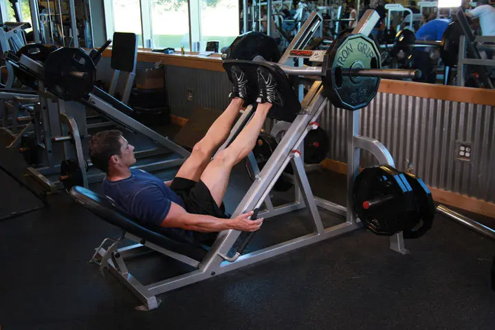 Leg press 45°