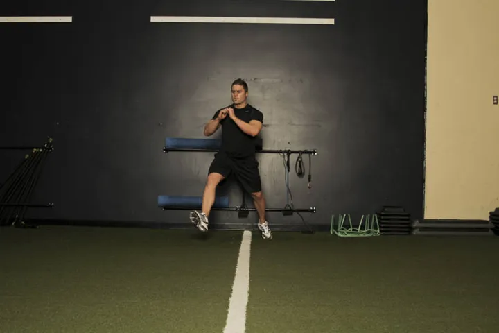 Alternate Leg Diagonal Bound — posição inicial