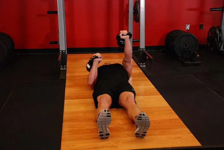 Alternating Floor Press — contração
