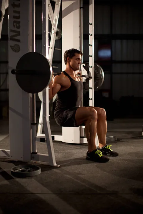 Chair Squat — contração