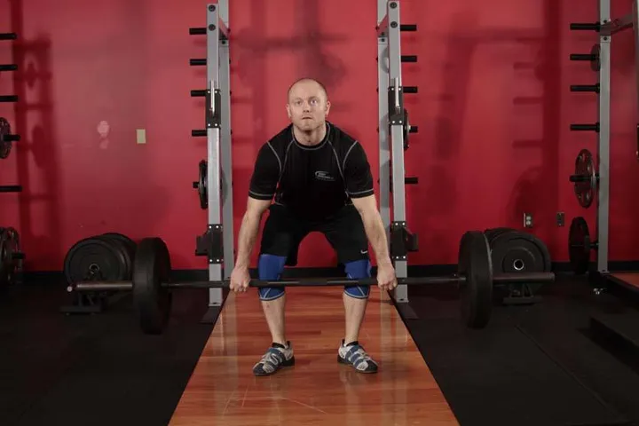 Hang Clean - Below the Knees — contração