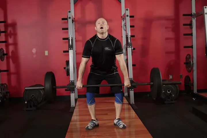 Hang Clean — contração