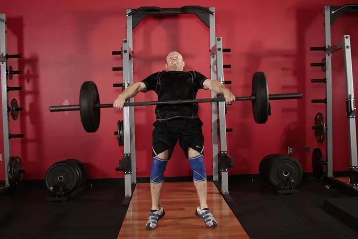 Hang Snatch - Below Knees — contração