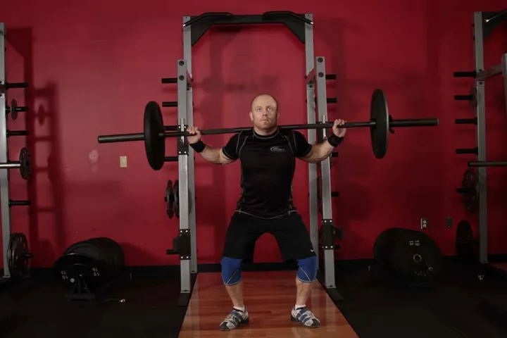 Heaving Snatch Balance — contração
