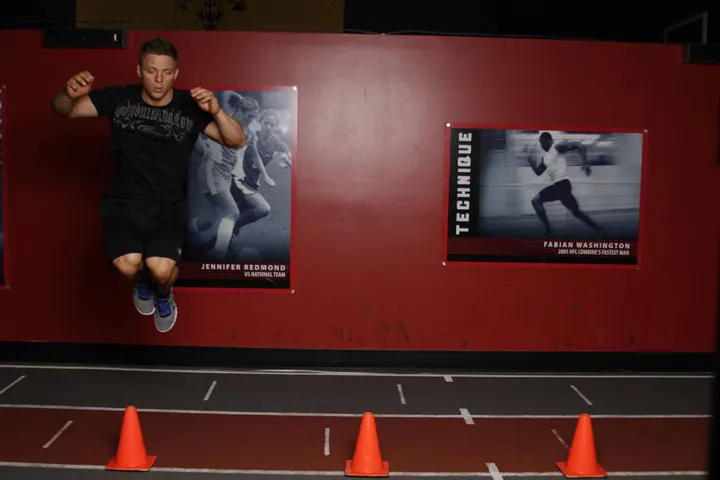 Lateral Cone Hops — contração