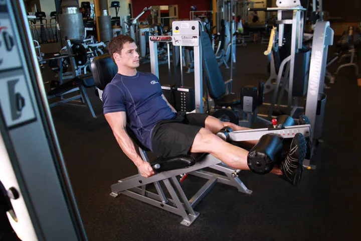 Leg Extensions — contração