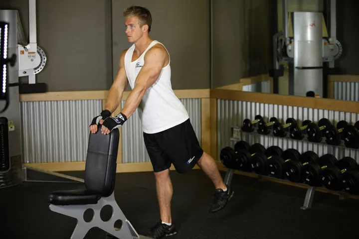 Leg Lift — contração