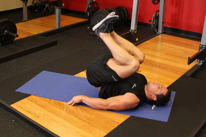 Leg Pull-In — contração