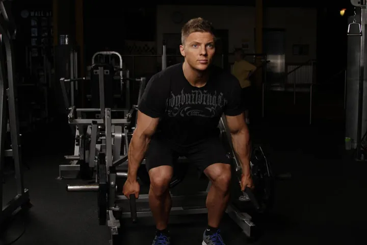 Leverage Deadlift — posição inicial