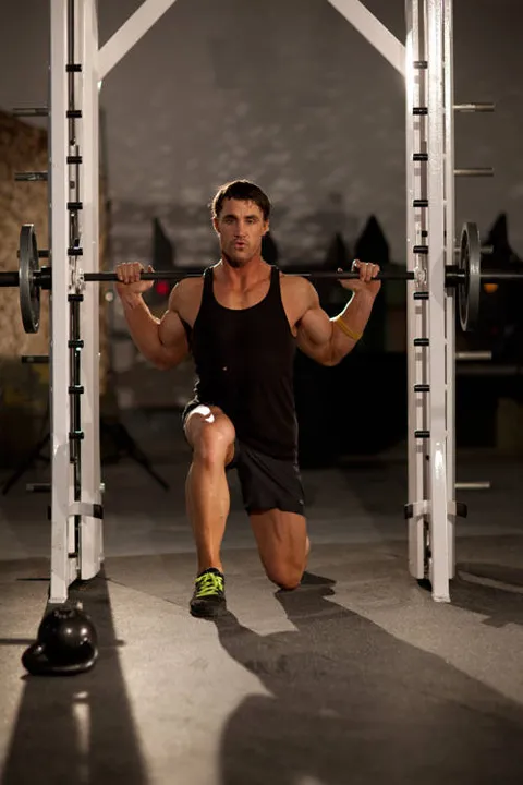 Lunge Sprint — posição inicial
