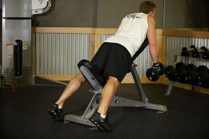 Middle Back Shrug — contração