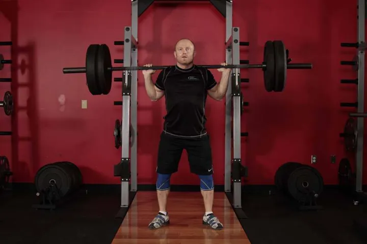 Olympic Squat — posição inicial