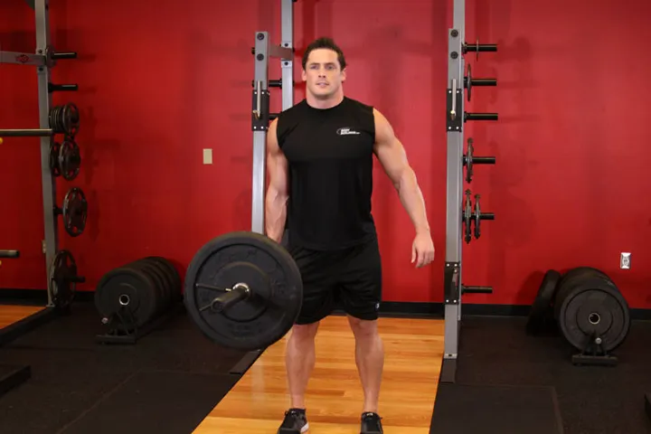 One-Arm Side Deadlift — contração