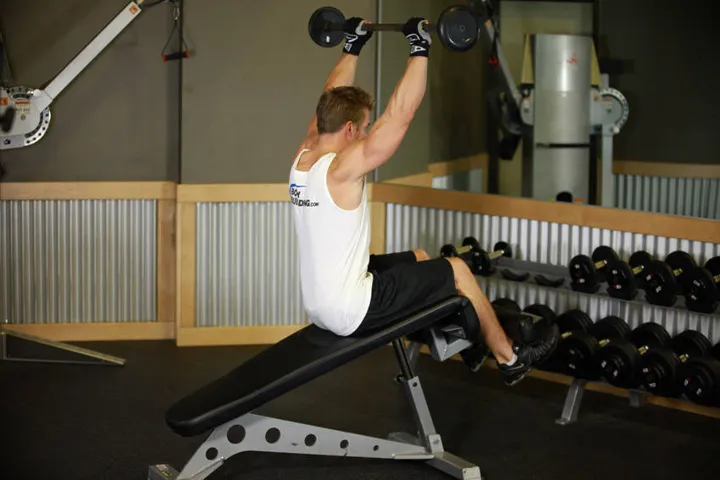 Press Sit-Up — contração