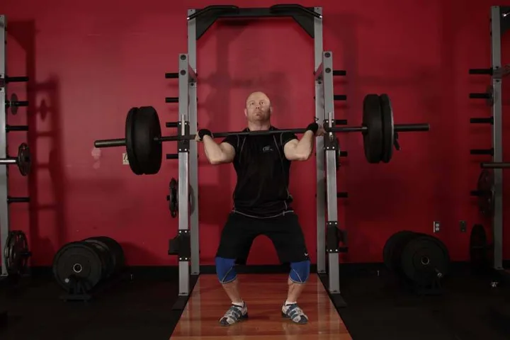 Push press — contração