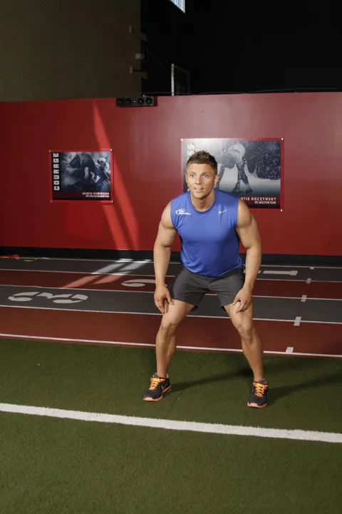 Return Push from Stance — contração