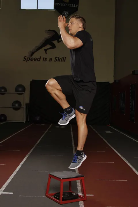 Single Leg Push-off — contração