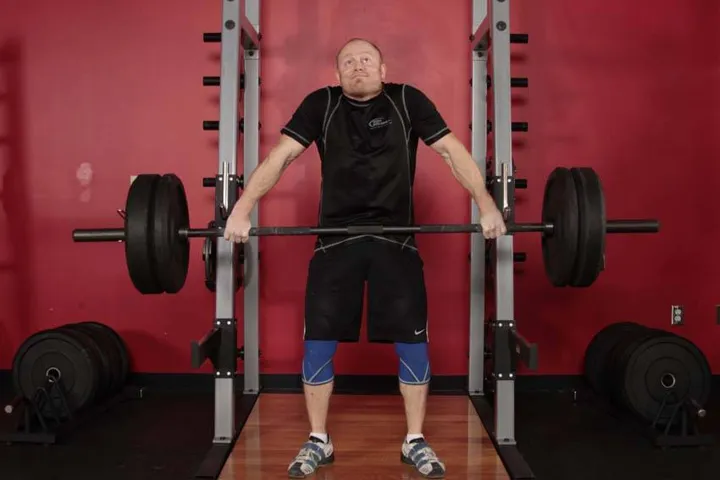 Snatch Shrug — contração