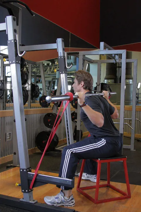 Speed Box Squat — contração