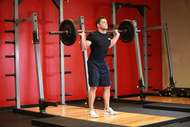 Speed Squats — contração