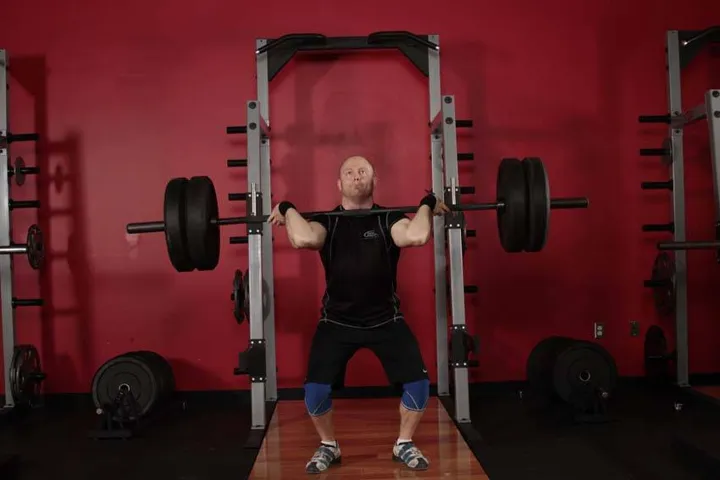 Split Jerk — contração