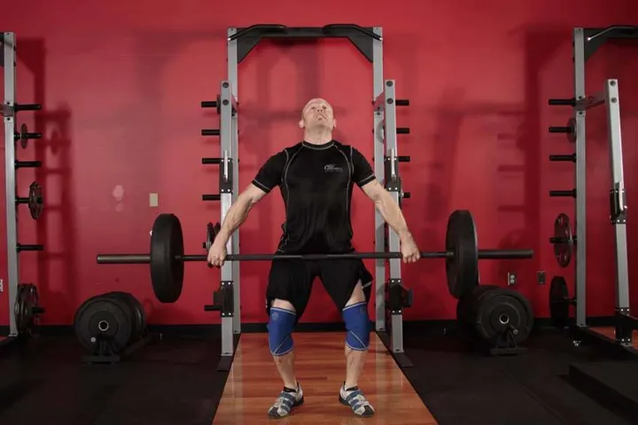 Split Snatch — contração