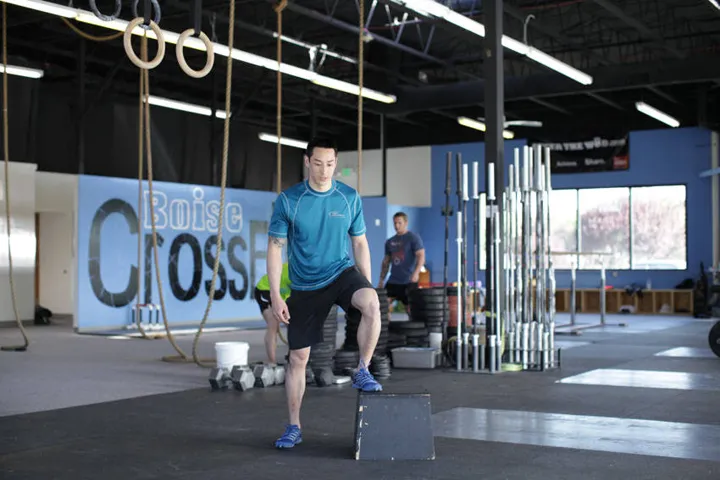 Stride Jump Crossover — posição inicial